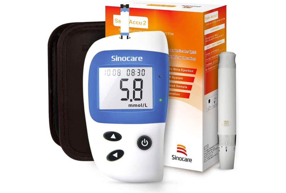 Safe Accu2 Blood Glucose Meter