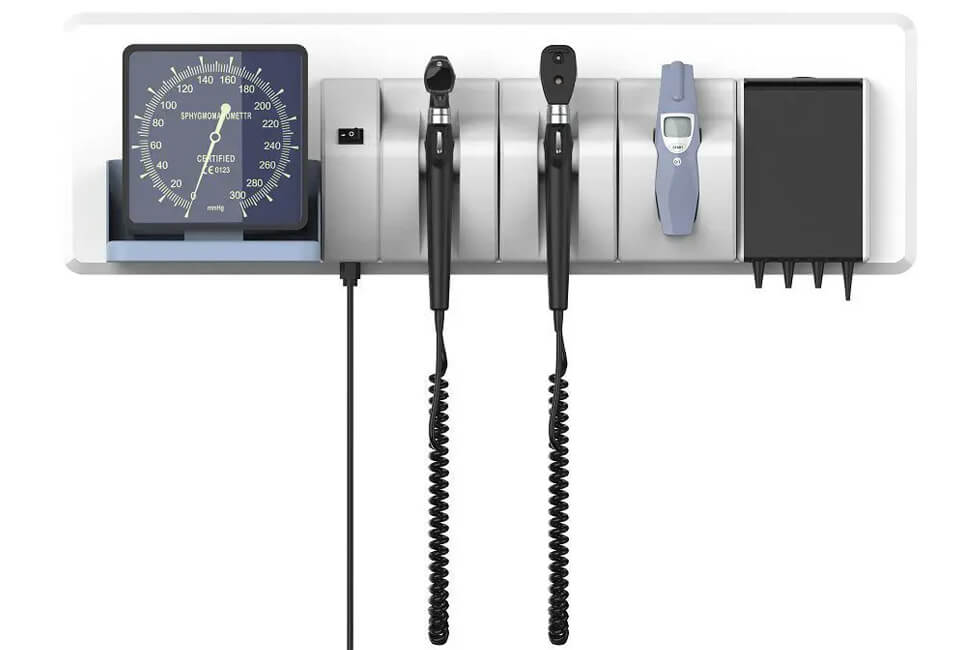 Wall-mounted ENT Diagnostic Set