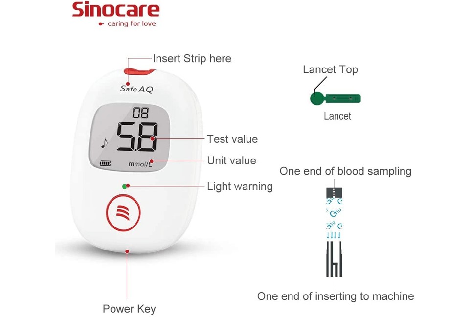 Safe AQ Voice Blood Glucose Meter