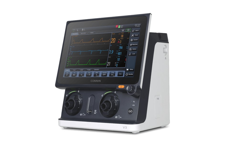 Breathing Machine Used in ICU