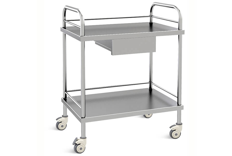 Hospital Bedside Trolley