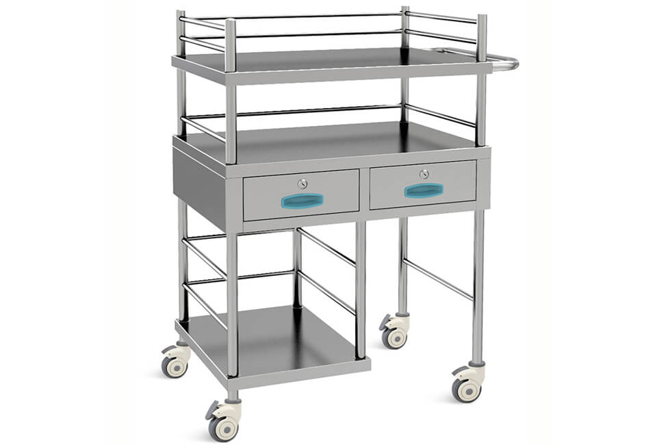 Stainless Steel Trolley Hospital