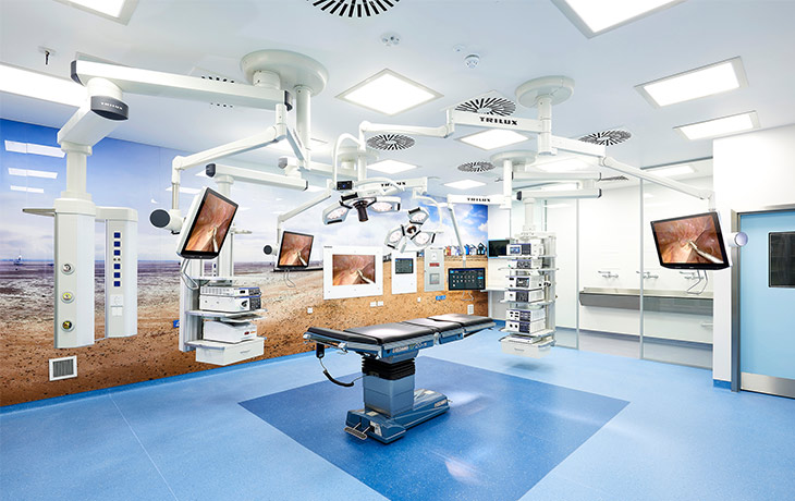 Medical Equipment in Operating Theater Department